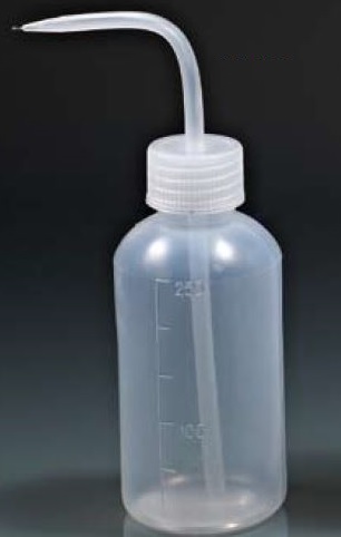 LDPE Safety Wash Bottle w/ Long Tip 150ml - Click Image to Close
